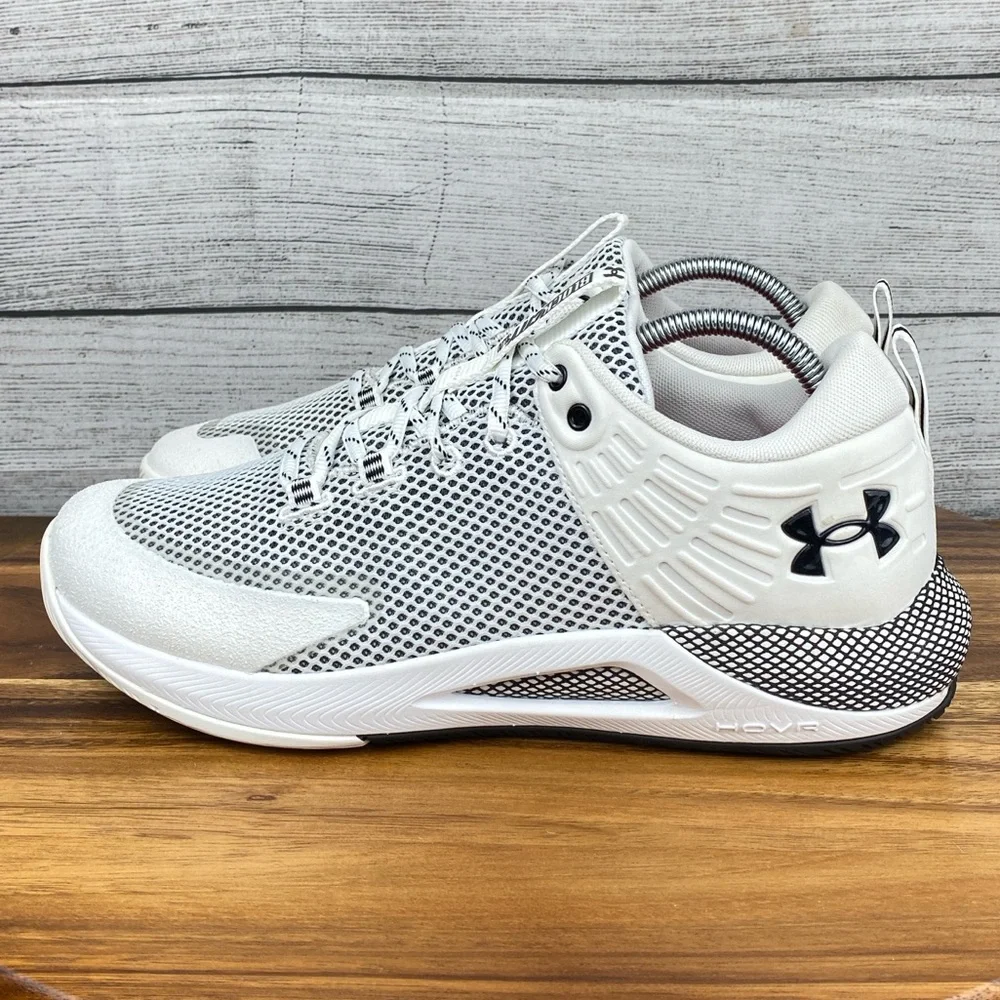Under Armour HOVR Block City White Black Volleyball Court Shoe Women’s Size 11.5